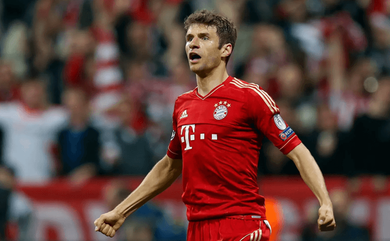 Lão tướng Thomas Muller - điểm tựa tinh thần vững chãi giúp Hùm xám vượt qua bão giông.