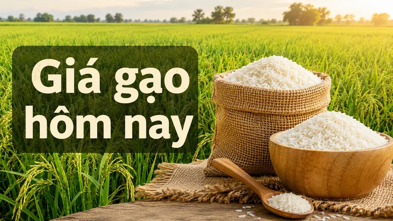 Gạo bán lẻ tại chợ có nhiều mức giá khác nhau tùy loại, độ thơm, độ dẻo và chất lượng hạt.